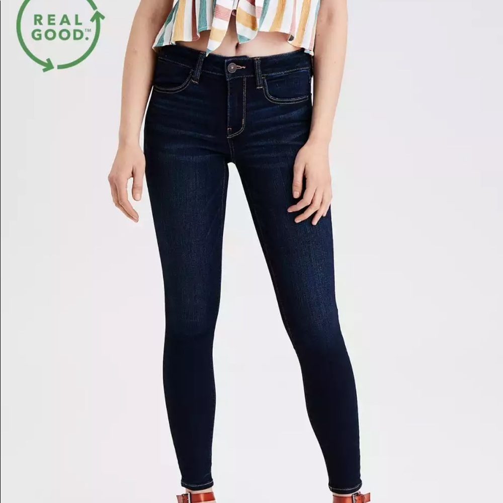 Dark blue Denim Jeggings